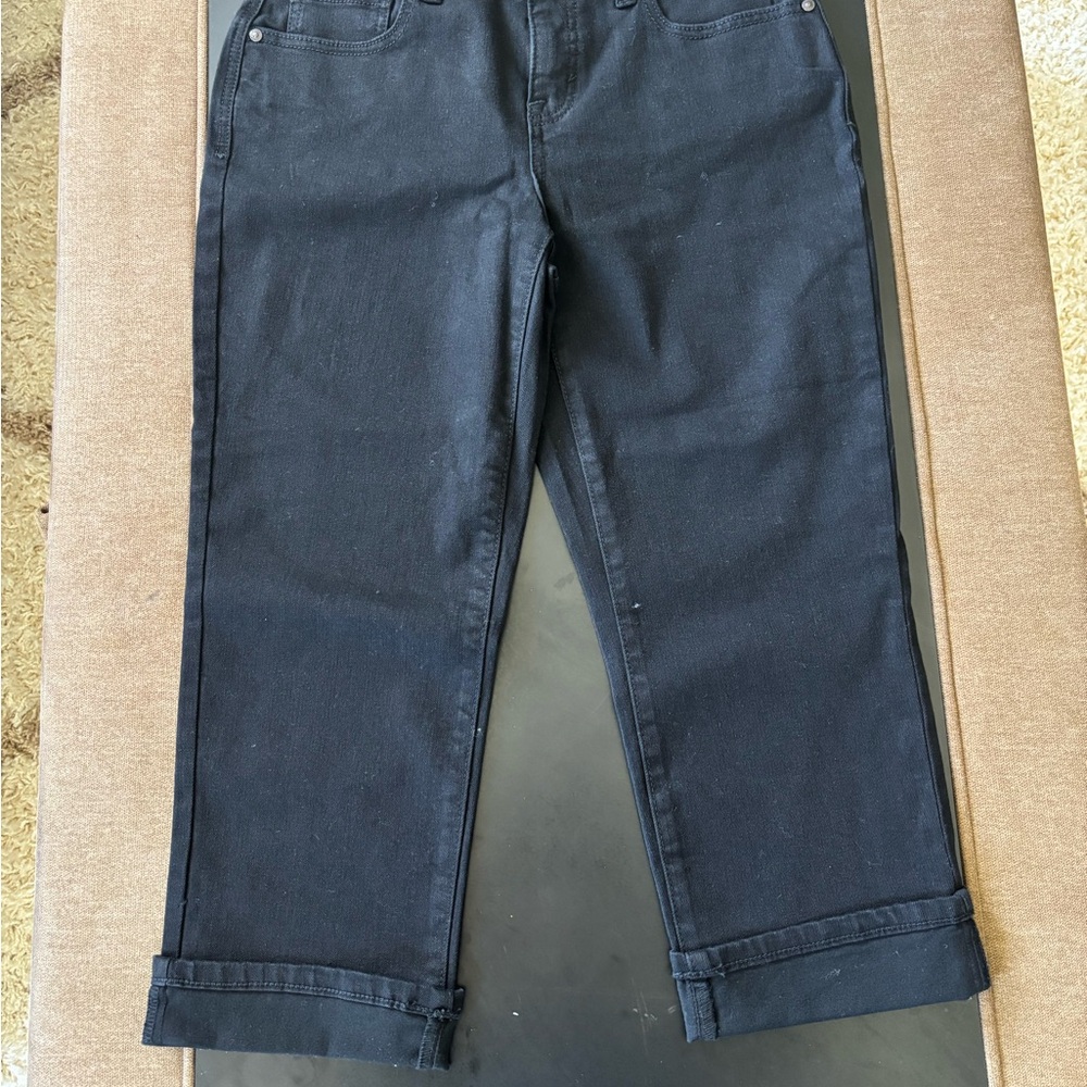 Black Cropped Pants